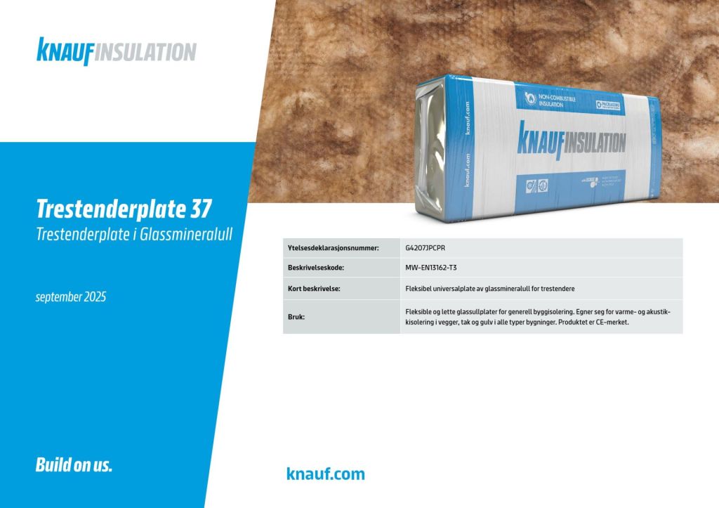datablad trestenderplate 37